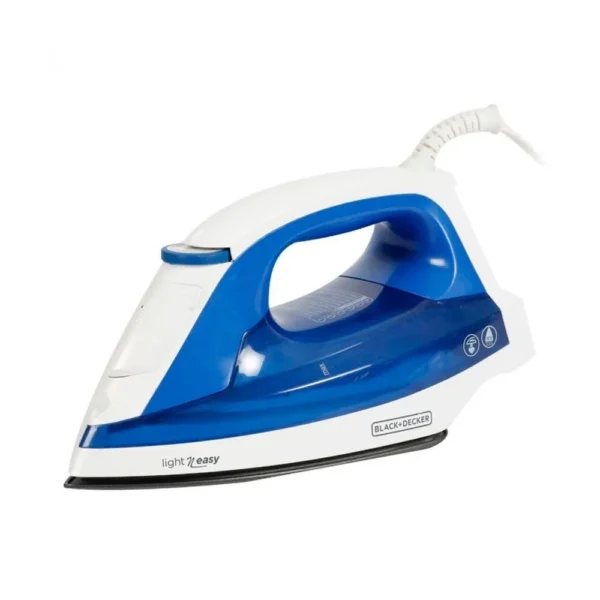 BLACK+DECKER - PLANCHA A VAPOR VARIABLE. LIGHT N EASY 1200 WATTS.