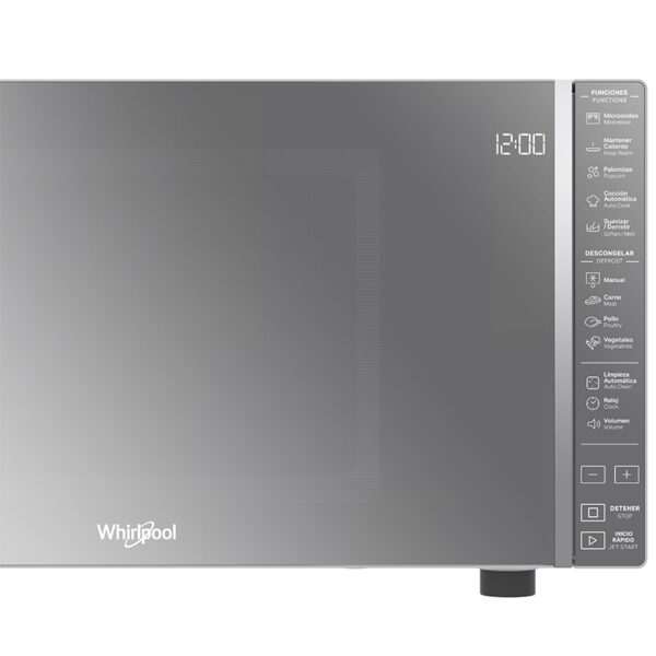 MICROONDAS WHIRLPOOL 30 LTS SILVER - Imagen 2